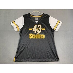 Steelers #43 Polamalu NFL Apparel Women's XXL Football Jersey Has Snags
